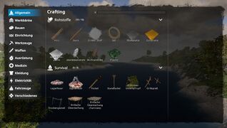 Craftingmenü - Allgemein (R.W. Version 0.6.5)