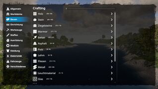Craftingmenu - Bauen (R.W. Version 0.6.5)
